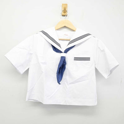 【中古】広島県 高西中学校 女子制服 2点 (セーラー服) sf050772