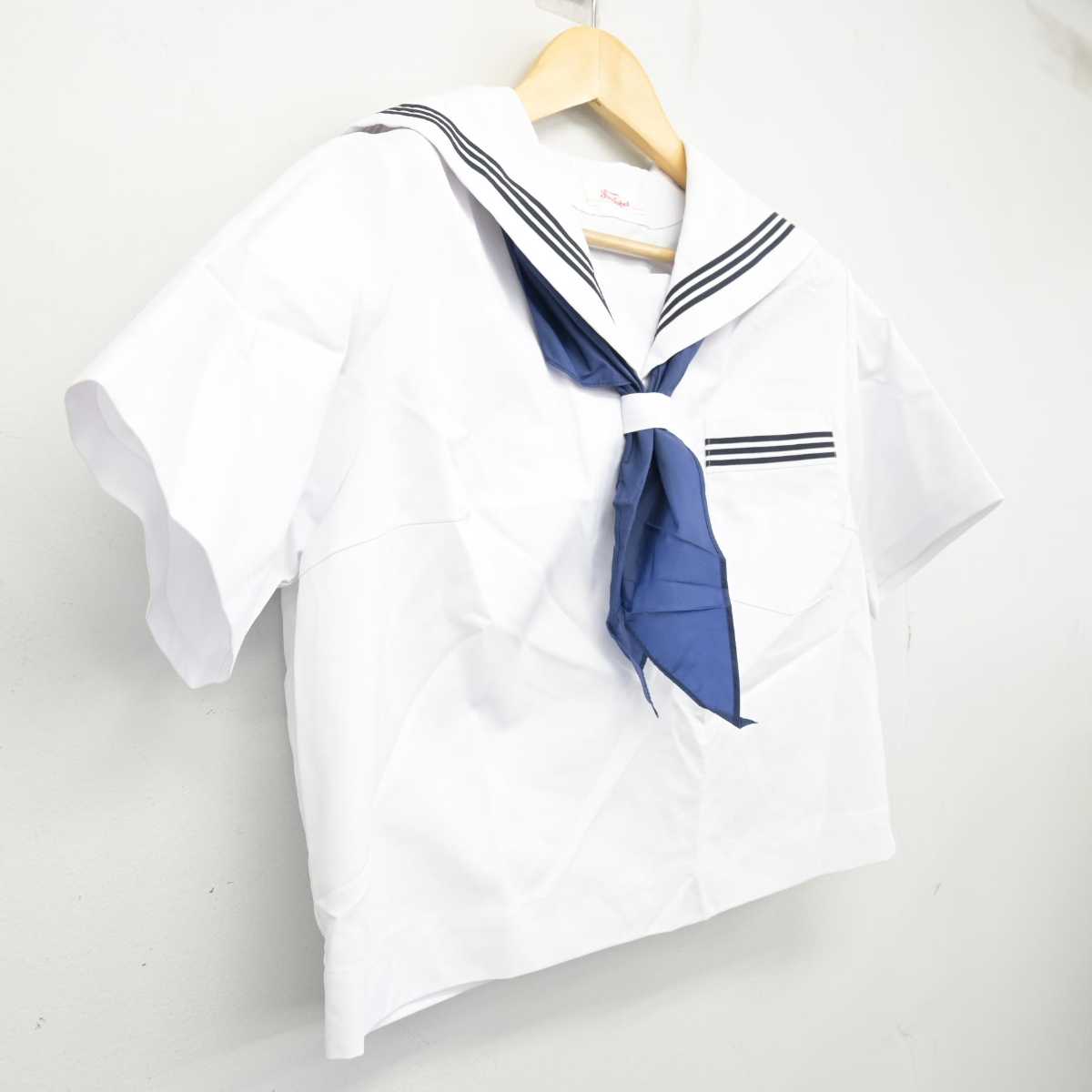 【中古】広島県 高西中学校 女子制服 2点 (セーラー服) sf050772