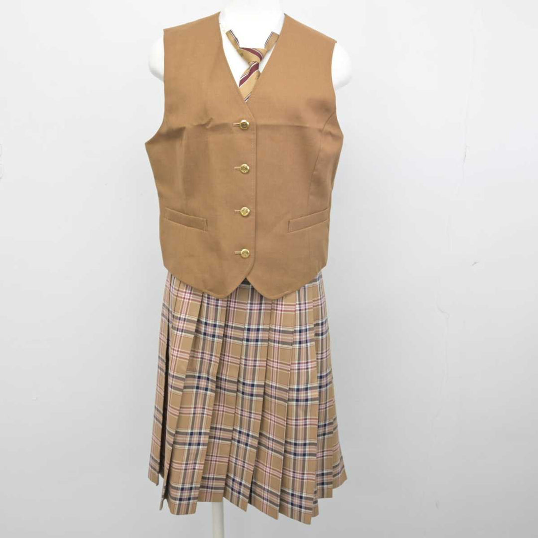 中古】栃木県 作新学院高等学校 女子制服 4点 (ブレザー・ベスト・スカート) sf050775 | 中古制服通販パレイド