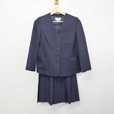 【中古】栃木県 日光市立東中学校 女子制服 3点 (ブレザー・ベスト・スカート) sf050779