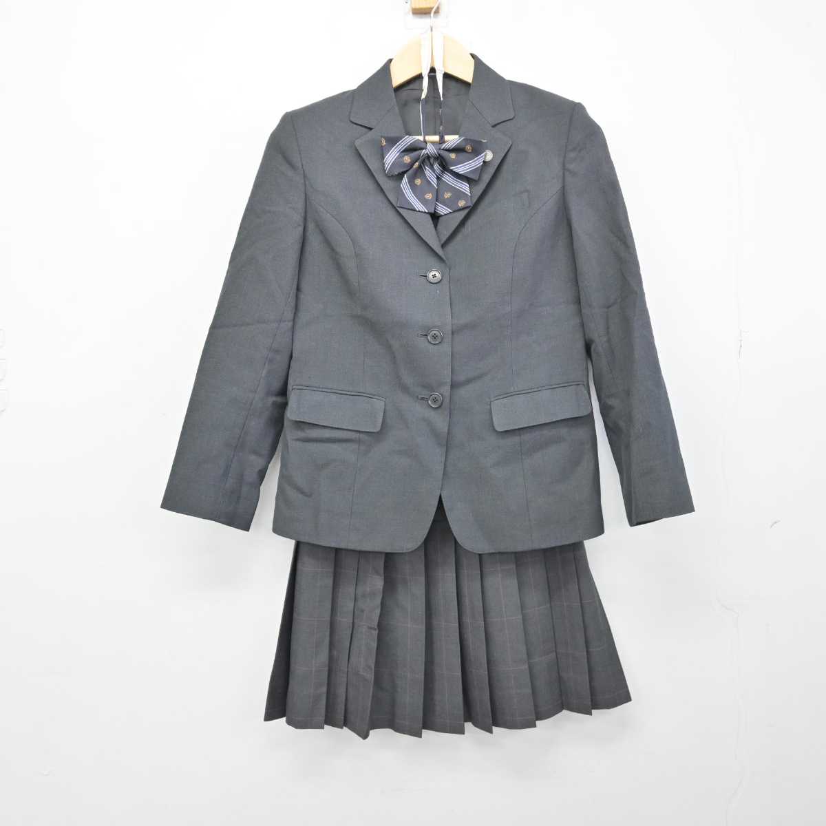 【中古】東京都 多摩科学技術高等学校 女子制服 5点 (ブレザー・スカート) sf050782