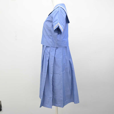 【中古】福岡県 福岡女学院高等学校 女子制服 2点 (セーラー服・ジャンパースカート) sf050796