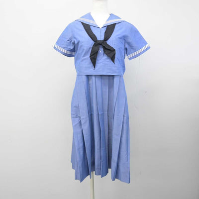 【中古】福岡県 福岡女学院高等学校 女子制服 3点 (セーラー服・ジャンパースカート) sf050797