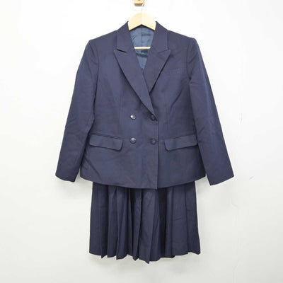 【中古】千葉県 船橋高等学校  女子制服 3点 (ブレザー・ベスト・スカート) sf050807