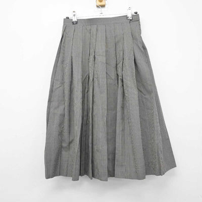 【中古】千葉県 臼井南中学校 女子制服 2点 (スカート) sf050812