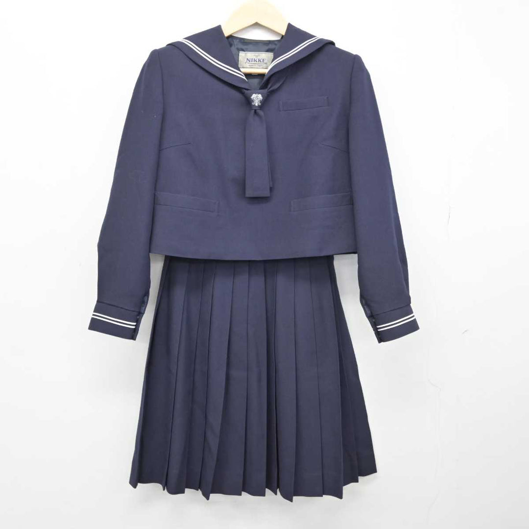 【中古】山形県 山形市立商業高等学校 女子制服 3点 (セーラー服・スカート) sf050826 | 中古制服通販パレイド