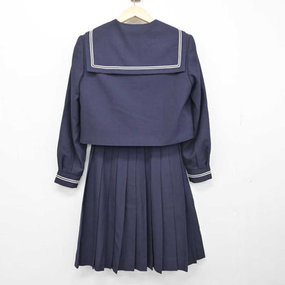 【中古】山形県 山形市立商業高等学校 女子制服 3点 (セーラー服・スカート) sf050826