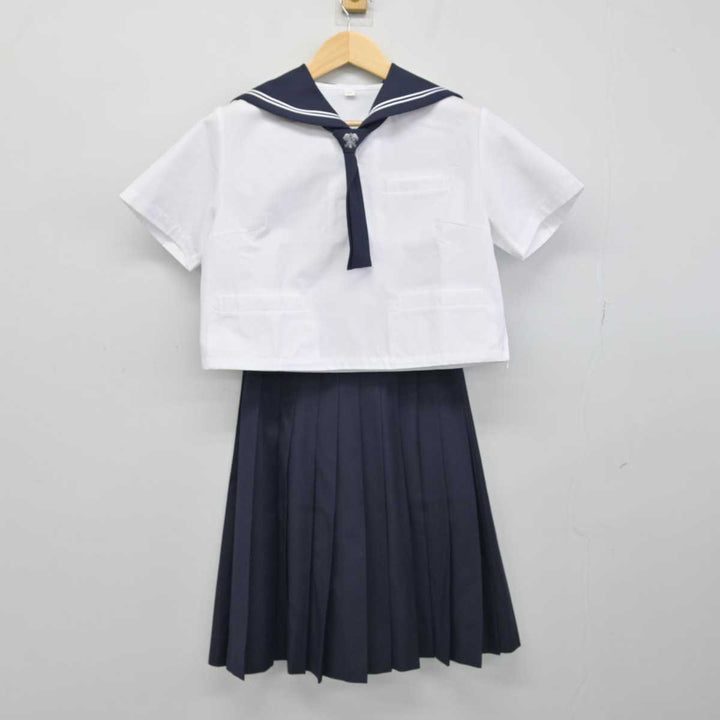中古】山形県 山形市立商業高等学校 女子制服 5点 (セーラー服