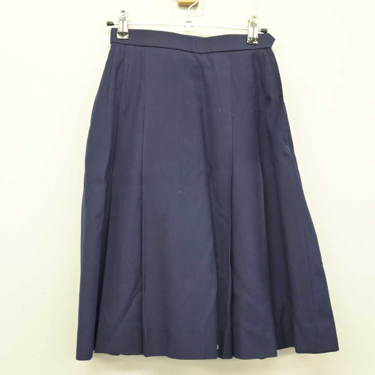 【中古】埼玉県 大宮光陵高等学校 女子制服 3点 (シャツ・ニットベスト・スカート) sf050830