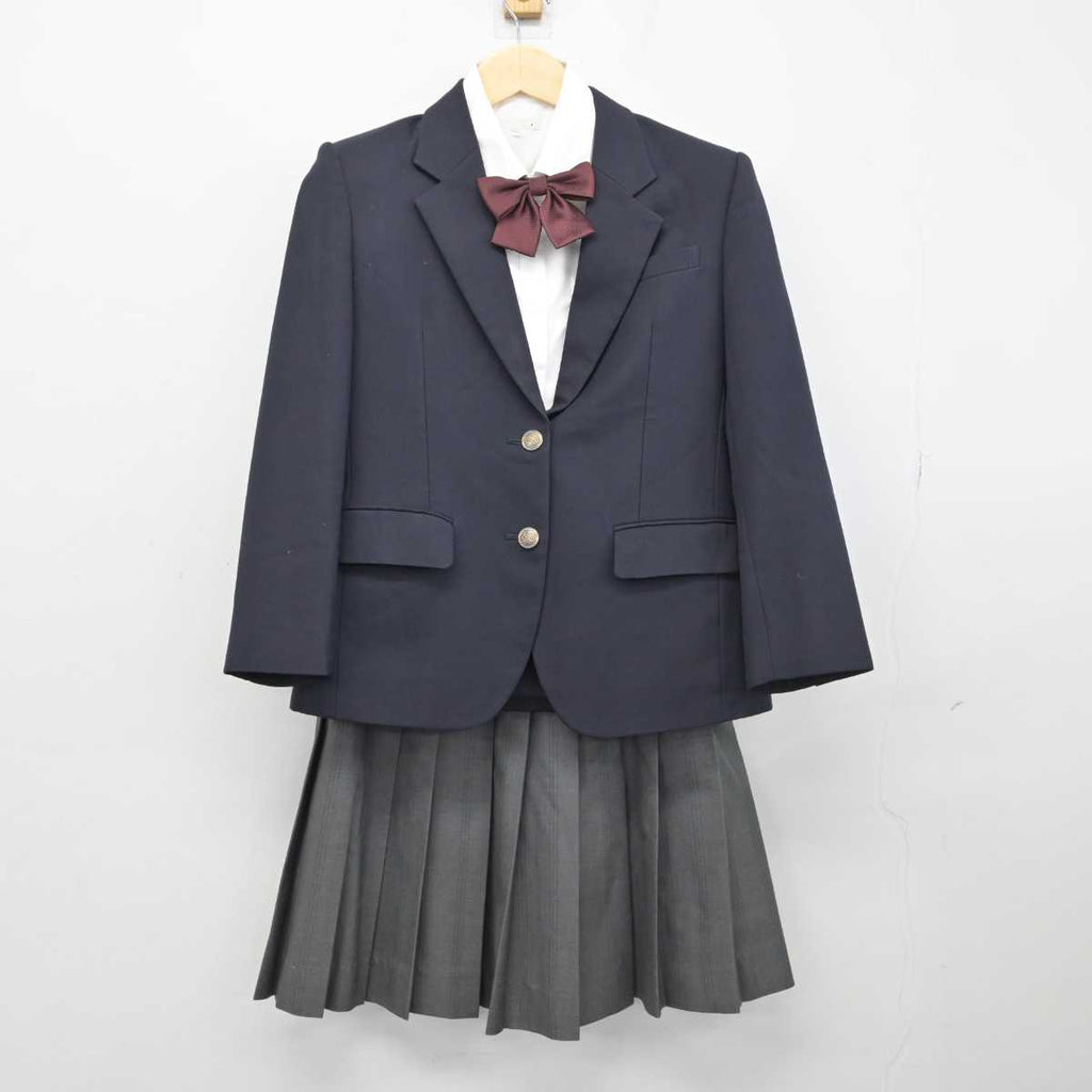 A115/(中古)東京都 荒川区立尾久八幡中学校 女子制服4点 /旧制服