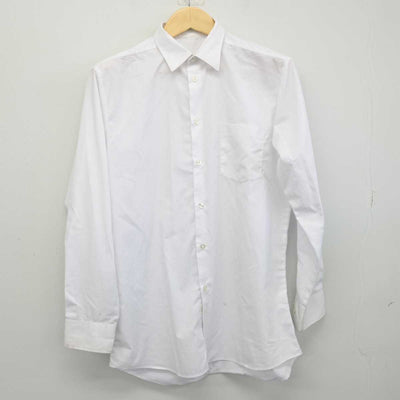 【中古】東京都 南葛飾高等学校 男子制服 2点 (ブレザー・シャツ) sf050844