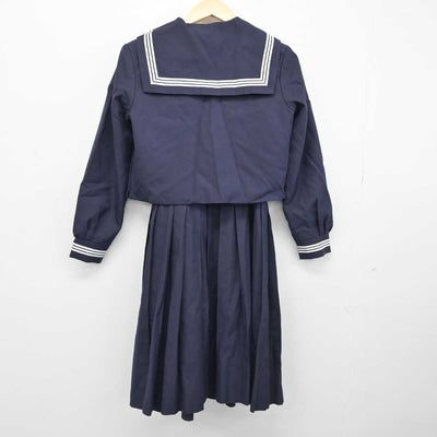 【中古】東京都 堀切中学校/旧制服 女子制服 3点 (セーラー服・ジャンパースカート) sf050845