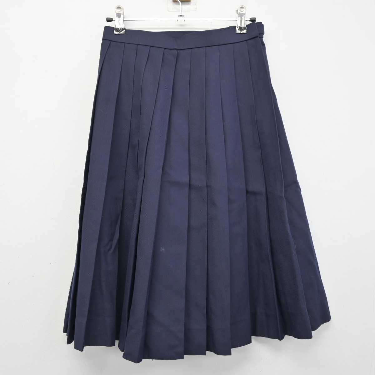 【中古】福岡県 嘉穂高等学校 女子制服 3点 (セーラー服・スカート) sf050848