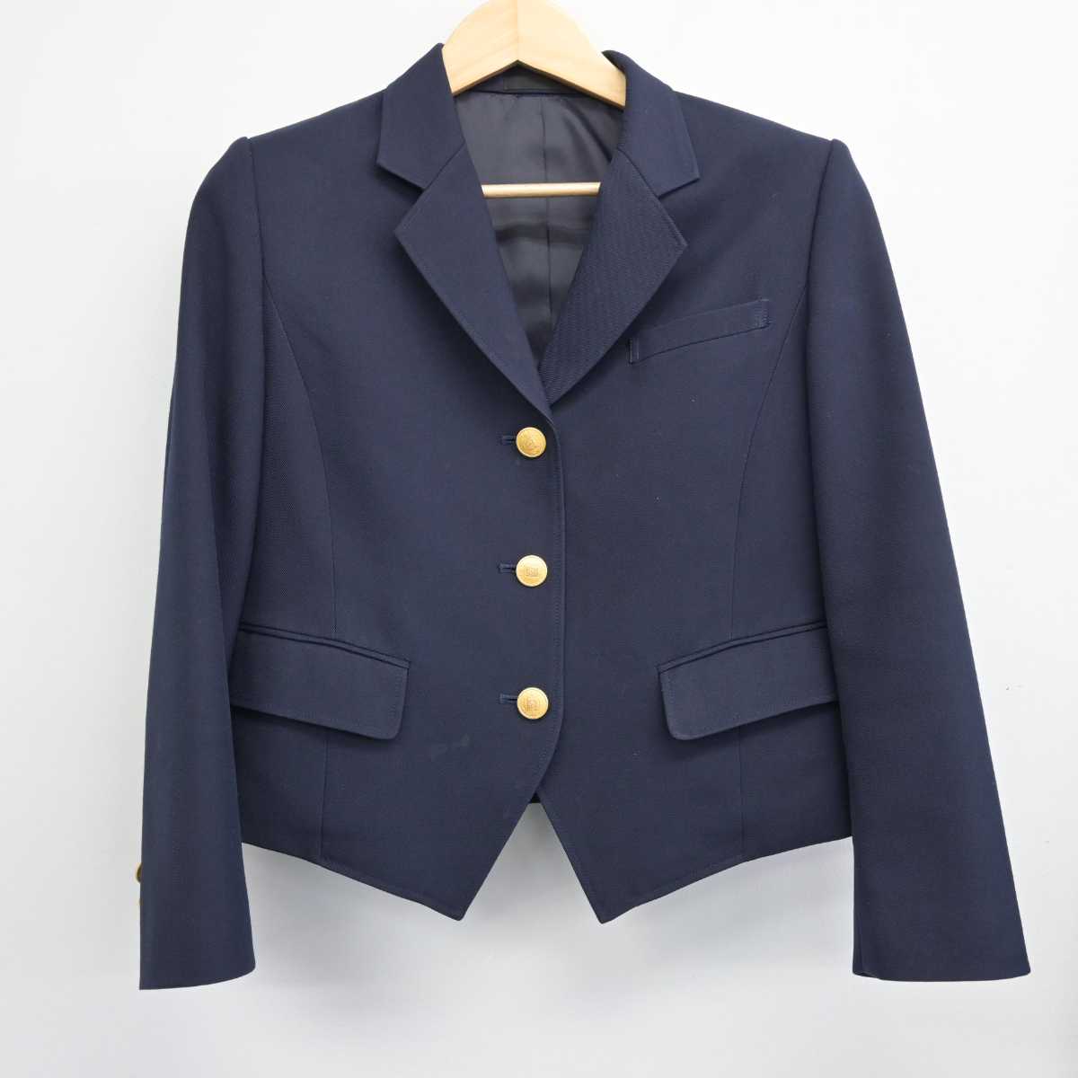 【中古】三重県 四日市四郷高等学校 女子制服 3点 (ブレザー・シャツ・スカート) sf050850