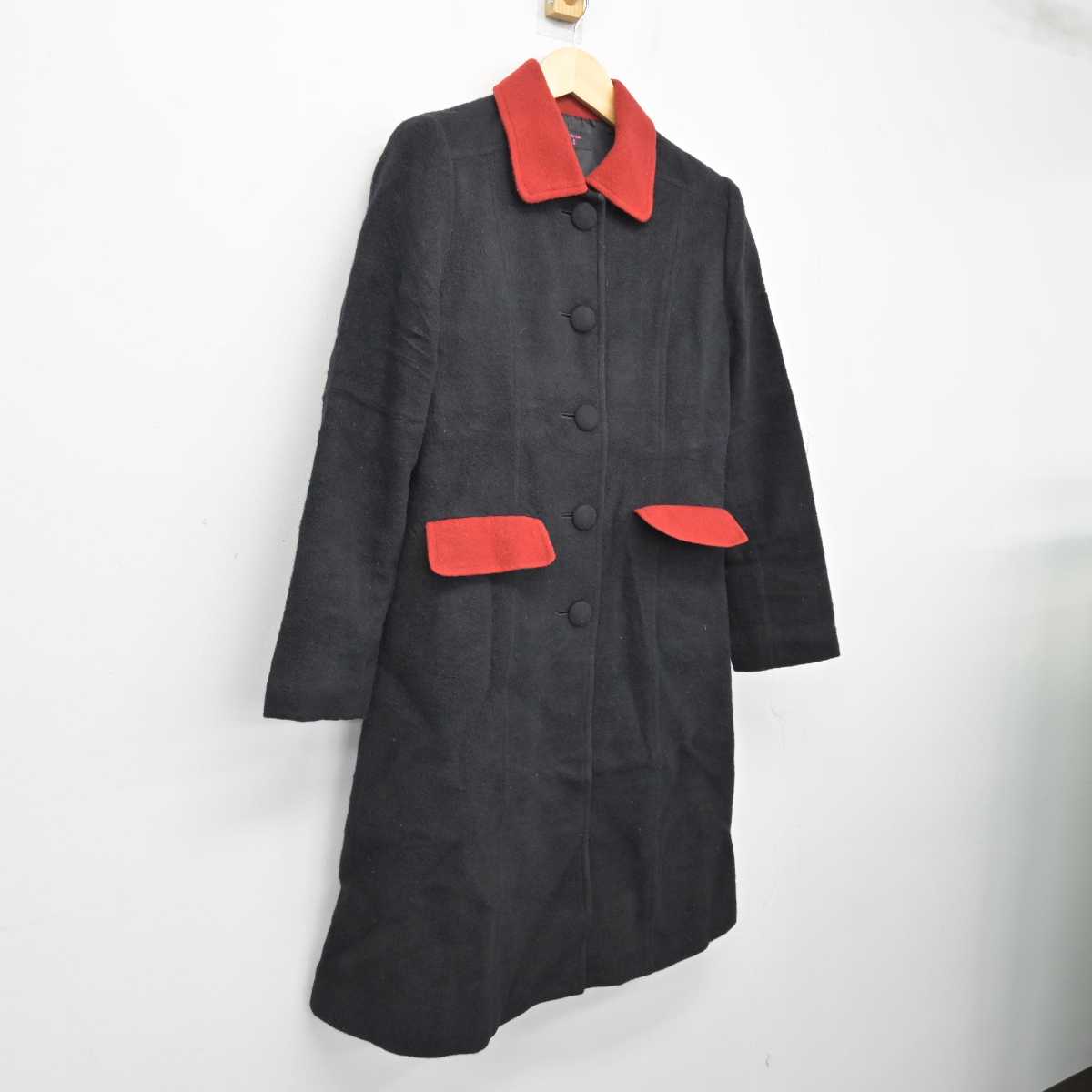 中古】福岡県 インターナショナルエアアカデミー 女子制服 1点 (コート