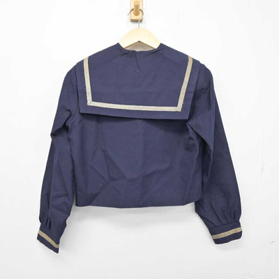 【中古】兵庫県 朝日中学校 女子制服 2点 (セーラー服・スカート) sf050869