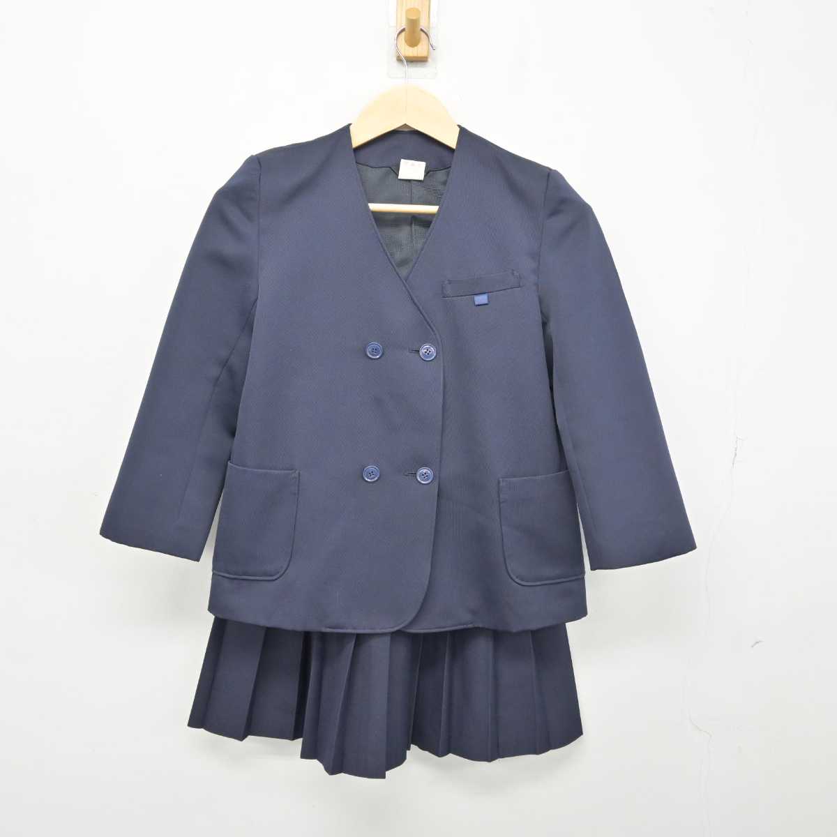 【中古】奈良県 片桐西小学校 女子制服 2点 (ブレザー・スカート) sf050895