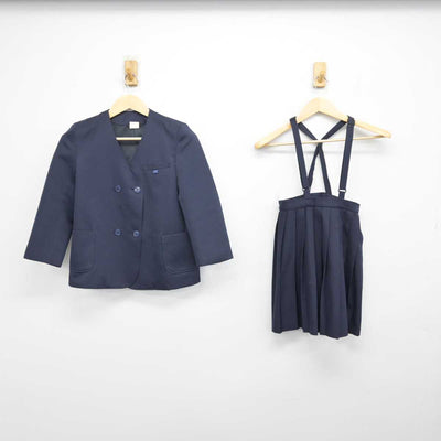 【中古】奈良県 片桐西小学校 女子制服 2点 (ブレザー・スカート) sf050895