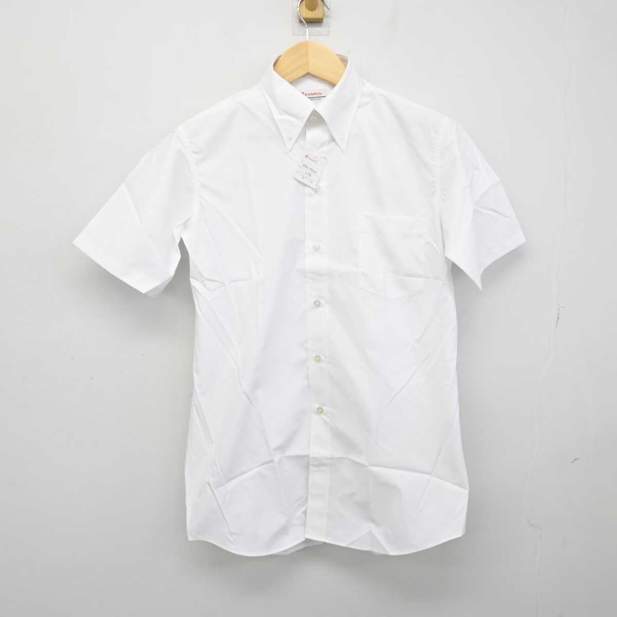 【中古】大阪府 精華高等学校 男子制服 1点 (シャツ) sf050896