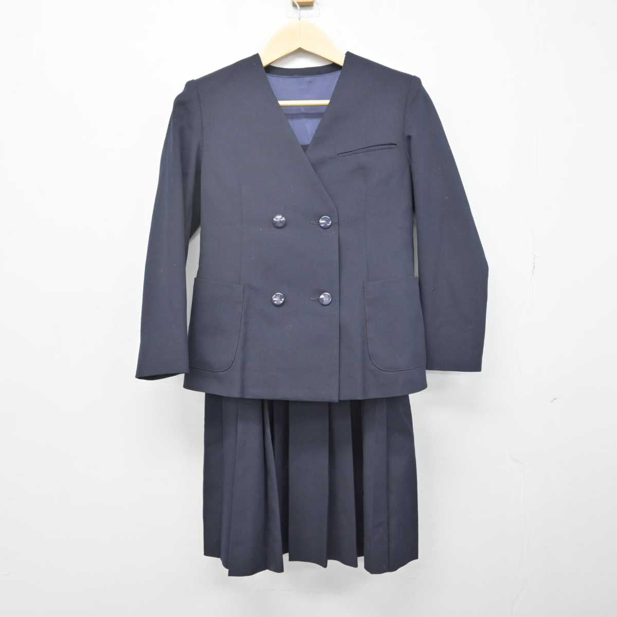 【中古】東京都 小金井第一中学校 女子制服 2点 (ブレザー・ジャンパースカート) sf050900