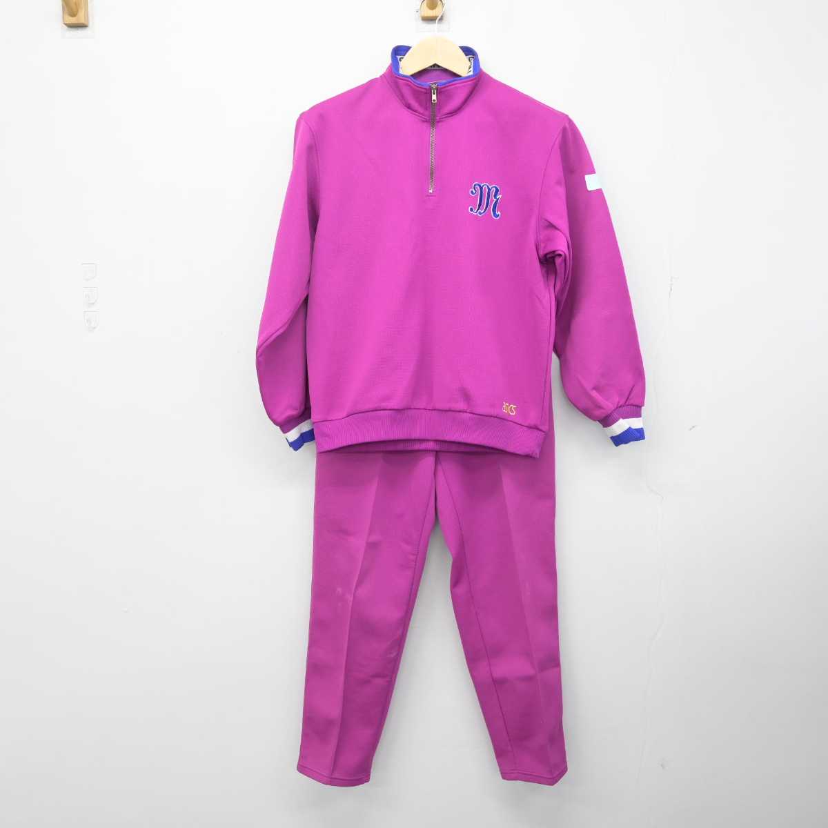 【中古】兵庫県 姫路南高等学校 女子制服 2点 (ジャージ 上・ジャージ 下) sf050903