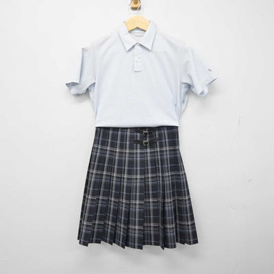 【中古】山梨県 甲府東高等学校 女子制服 3点 (シャツ・シャツ・スカート) sf050914