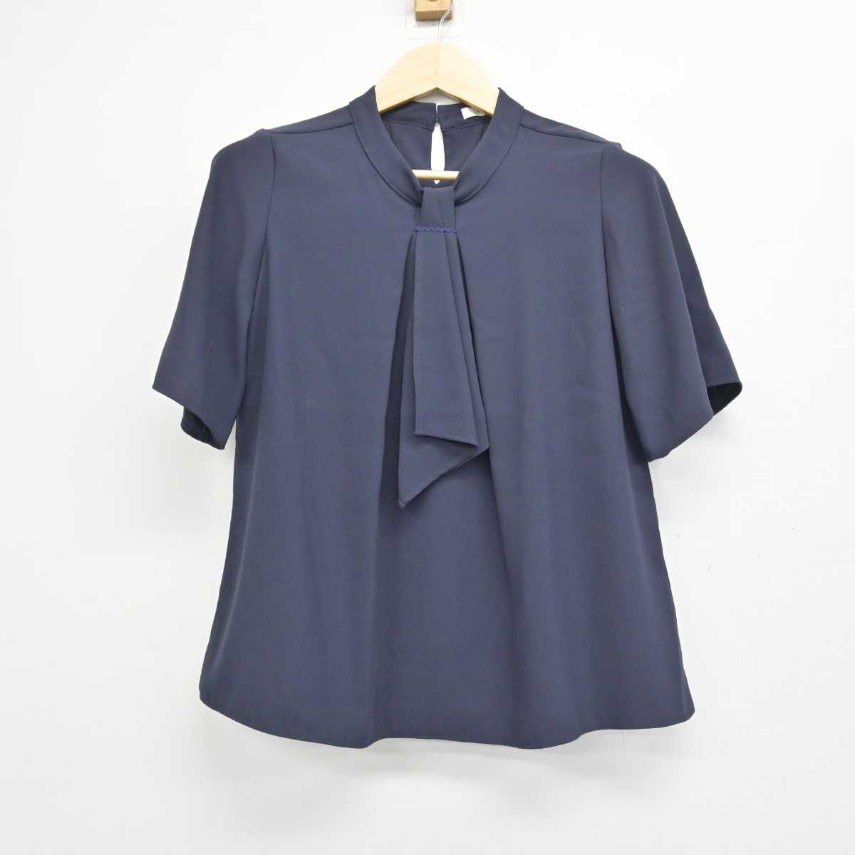 【中古】 事務服 女子制服 2点 (シャツ・スカート) sf050932