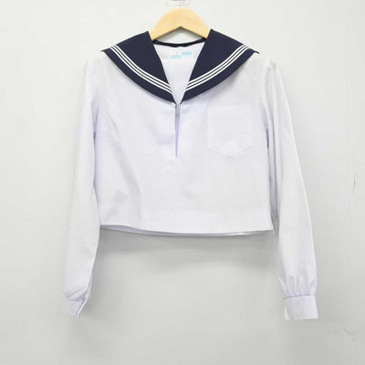 【中古】愛知県 西尾高等学校 女子制服 2点 (セーラー服・スカート) sf050942