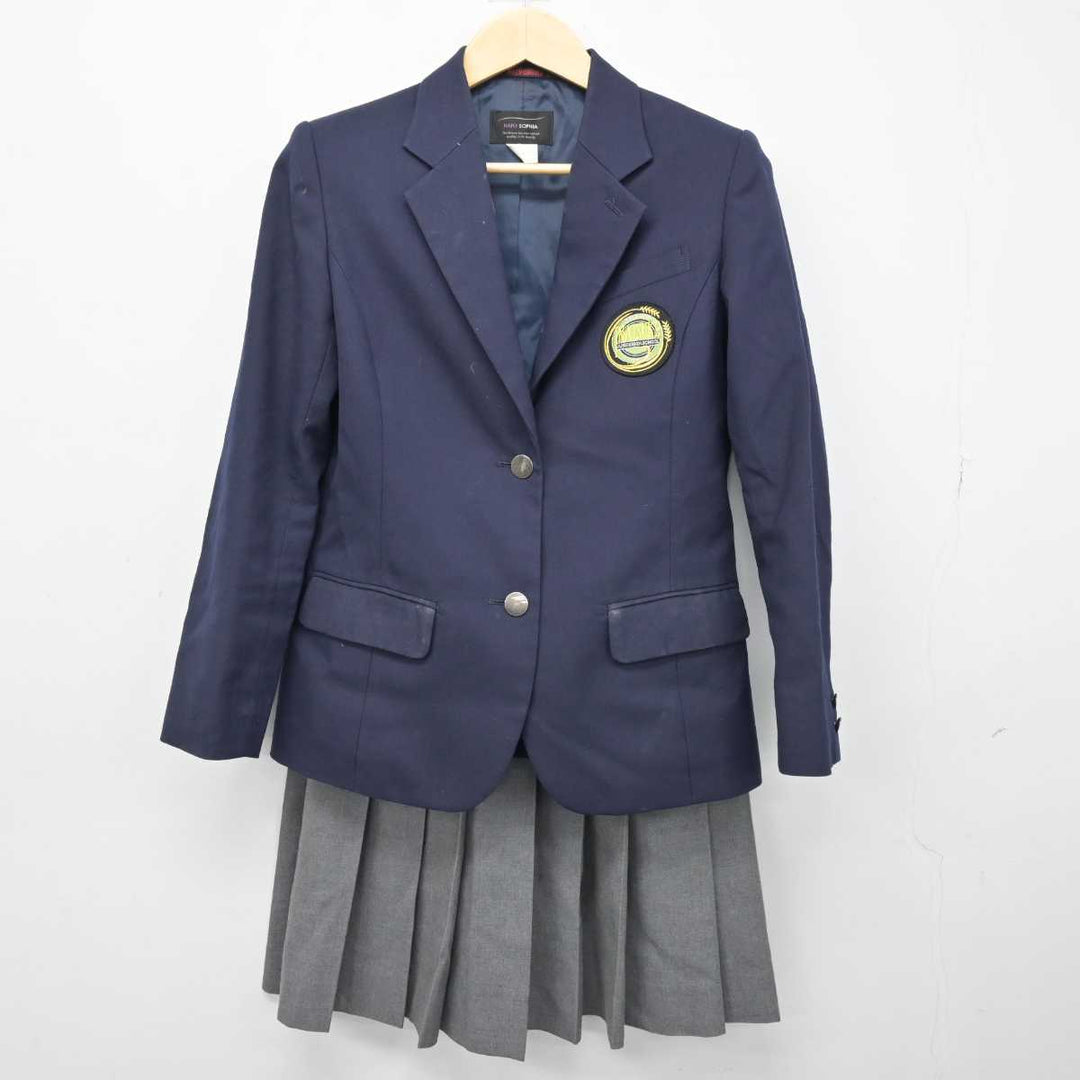 O191/(中古)兵庫県 稲美中学校 女子制服2点 /旧制服/大きめ/3L