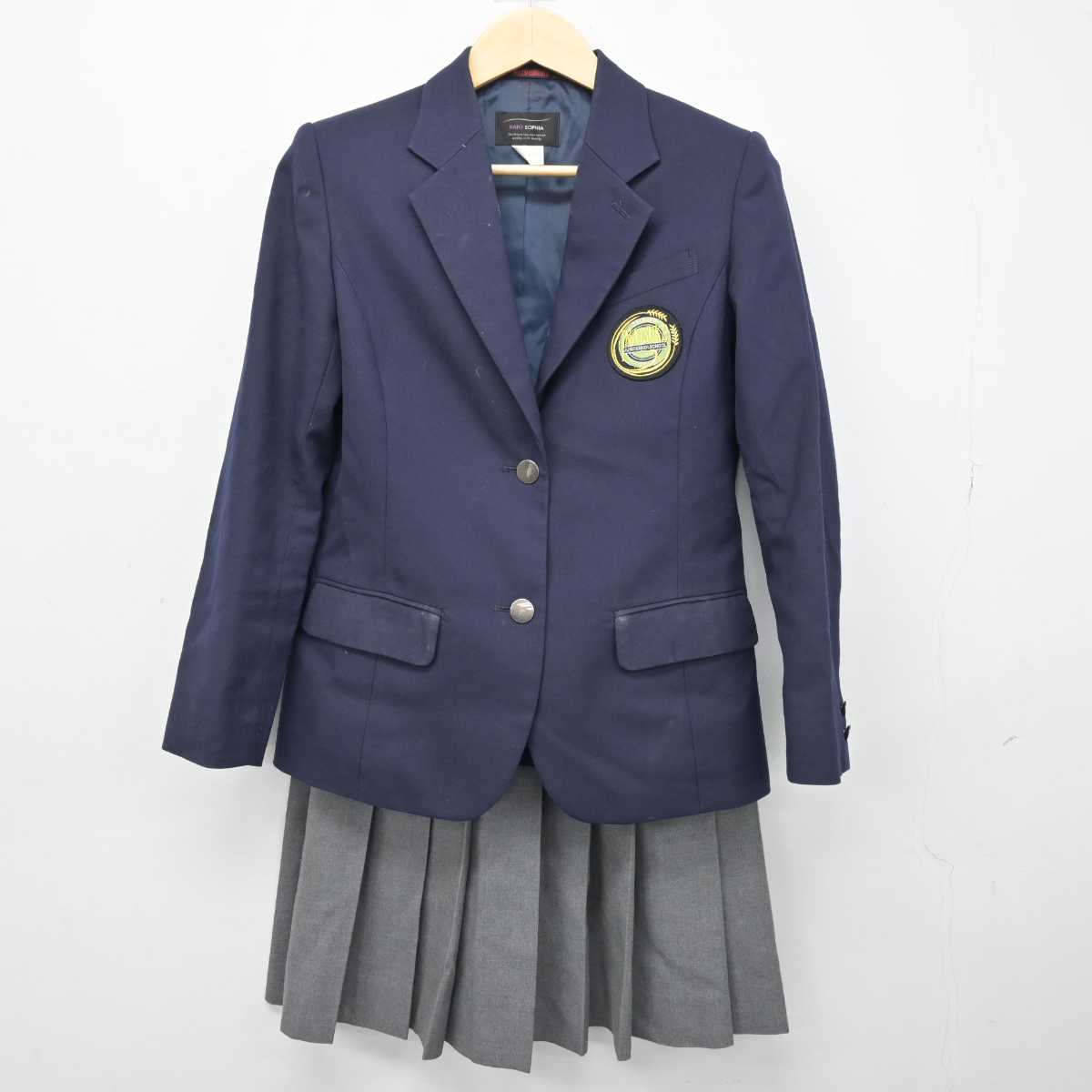 【中古】東京都 稲付中学校 女子制服 2点 (ブレザー・スカート) sf050954