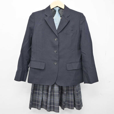 【中古】香川県 英明高等学校 女子制服 3点 (ブレザー・スカート) sf050955