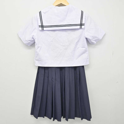 【中古】広島県 栗原中学校 女子制服 3点 (セーラー服・スカート) sf050958