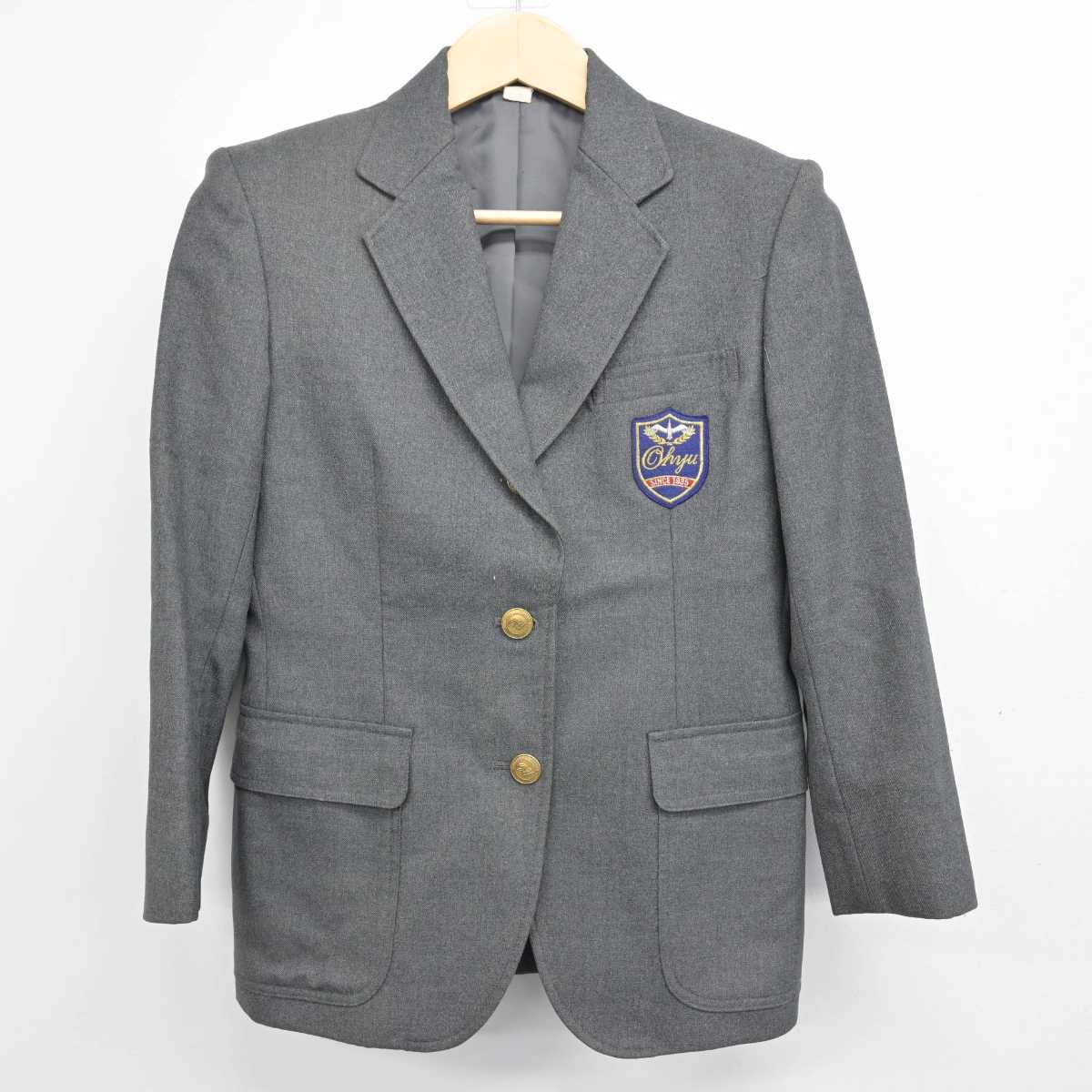 【中古】東京都 鷗友学園女子高等学校 女子制服 3点 (ブレザー・スカート) sf050960