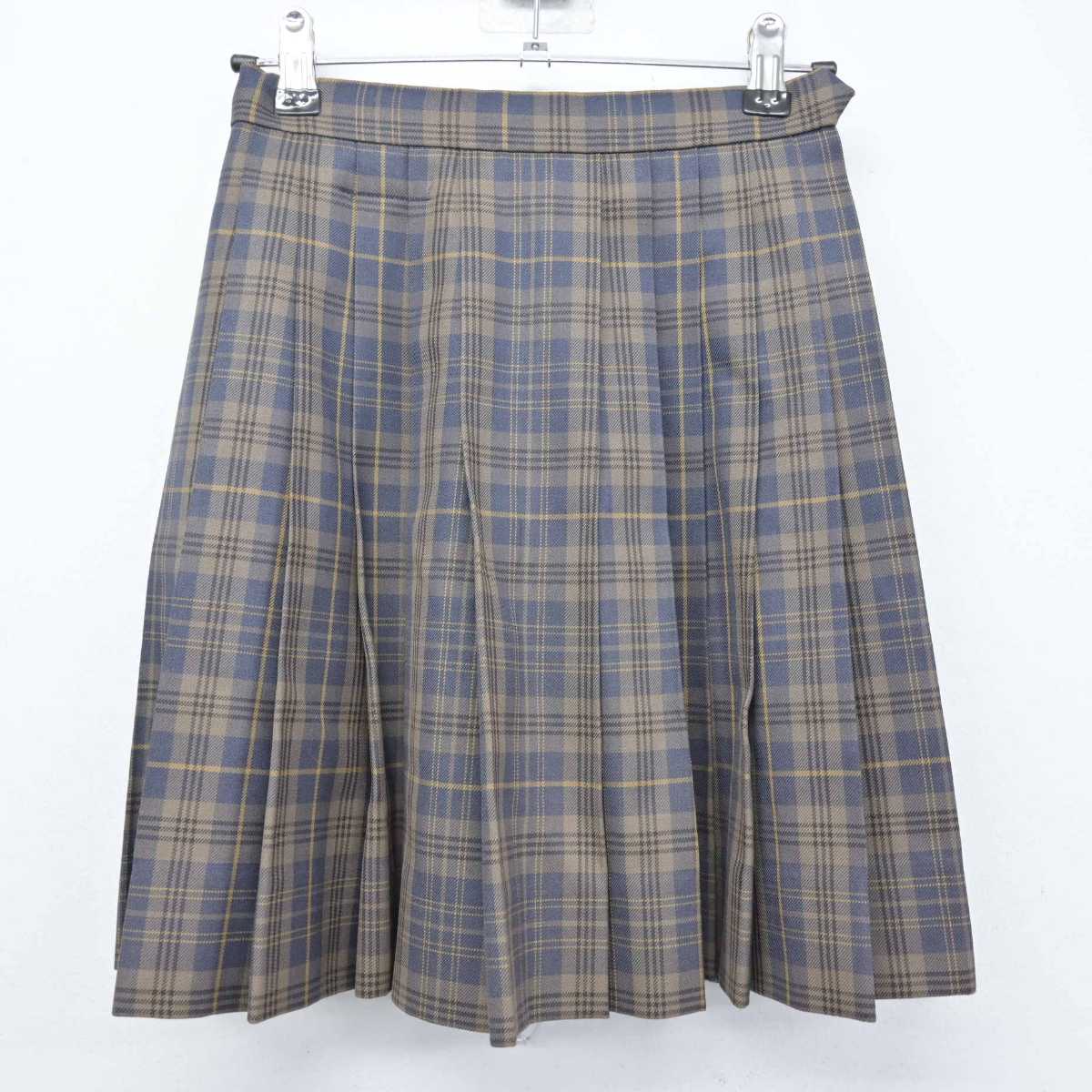 【中古】東京都 鷗友学園女子高等学校 女子制服 2点 (ニット・スカート) sf050962