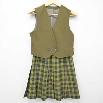 【中古】神奈川県 桐蔭学園高等学校/旧制服 女子制服 2点 (ベスト・スカート) sf050981