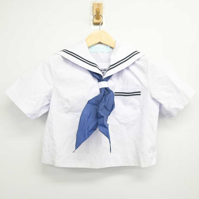 【中古】広島県 栗原中学校 女子制服 3点 (セーラー服・スカート) sf050984