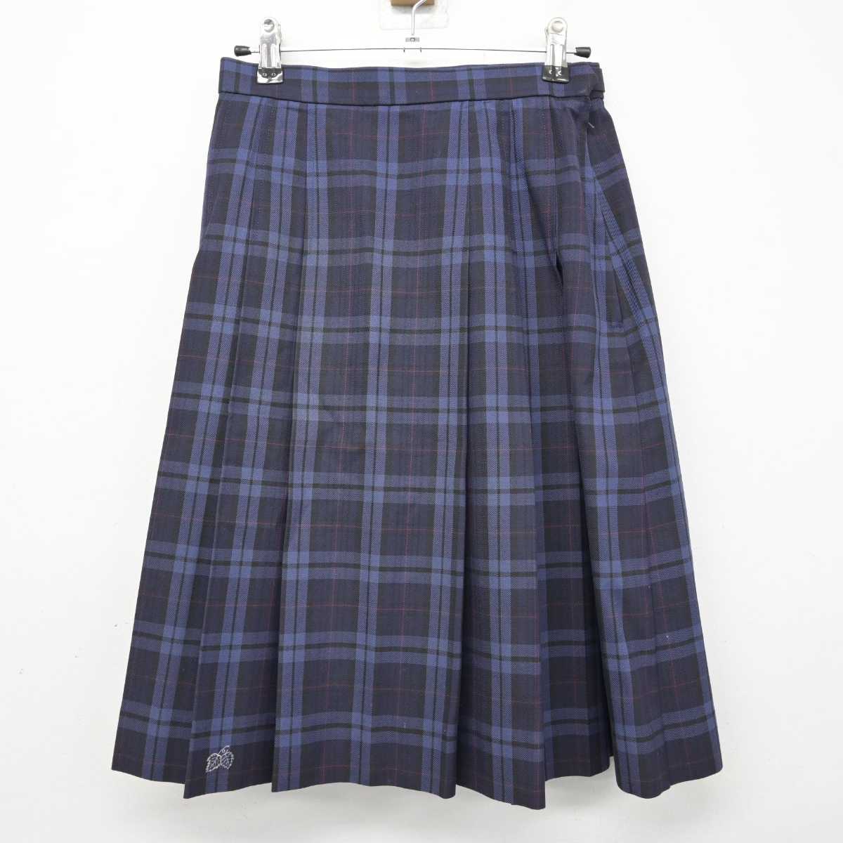 【中古】広島県 御調高等学校 女子制服 5点 (ブレザー・シャツ・ニット・スカート) sf050986