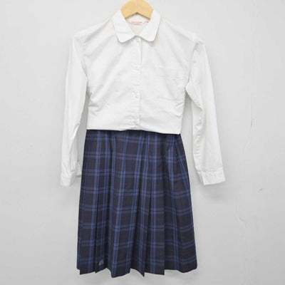 【中古】広島県 御調高等学校 女子制服 2点 (シャツ・スカート) sf050987