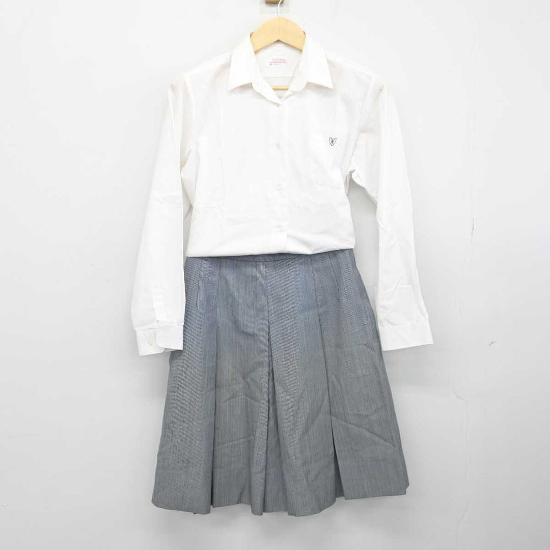 Y326/T435 (中古) 栃木県 宇都宮南高校 女子制服 1点 /校章付き