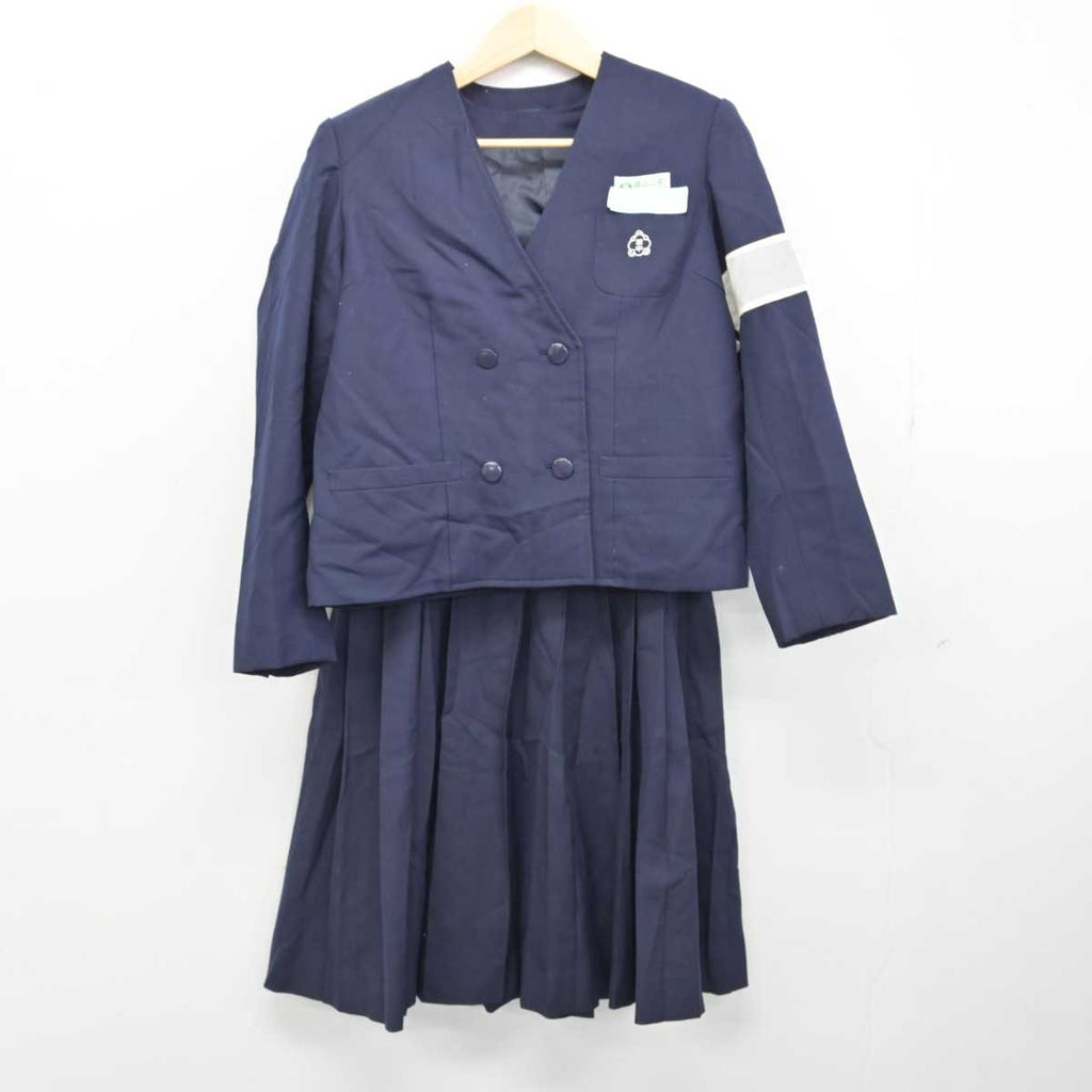 【中古】千葉県 館山市立第三中学校 女子制服 3点 (ブレザー・ベスト・スカート) sf050996 | 中古制服通販パレイド