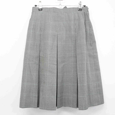 【中古】千葉県 周西中学校 女子制服 3点 (ブレザー・ベスト・スカート) sf050999