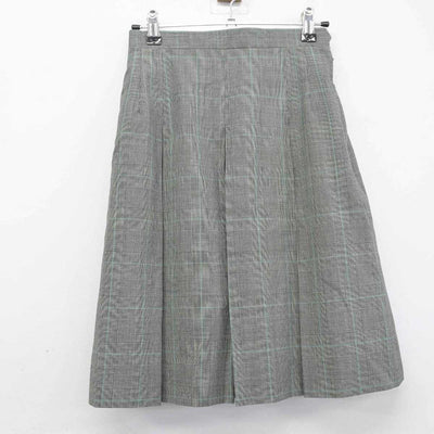 【中古】千葉県 周西中学校 女子制服 2点 (ベスト・スカート) sf051002