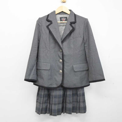 【中古】東京都 順心女子学園高等学校(旧制服) 女子制服 2点 (ブレザー・スカート) sf051004