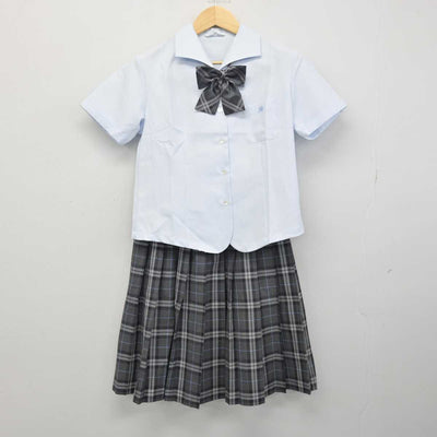 【中古】東京都 藤村女子高等学校 女子制服 5点 (シャツ・シャツ・スカート) sf051017