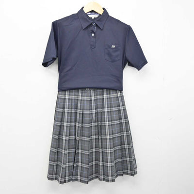 【中古】東京都 藤村女子高等学校 女子制服 5点 (シャツ・シャツ・スカート) sf051017