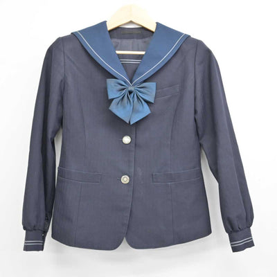 【中古】東京都 晴海総合高等学校 女子制服 3点 (セーラー服・スカート) sf051023