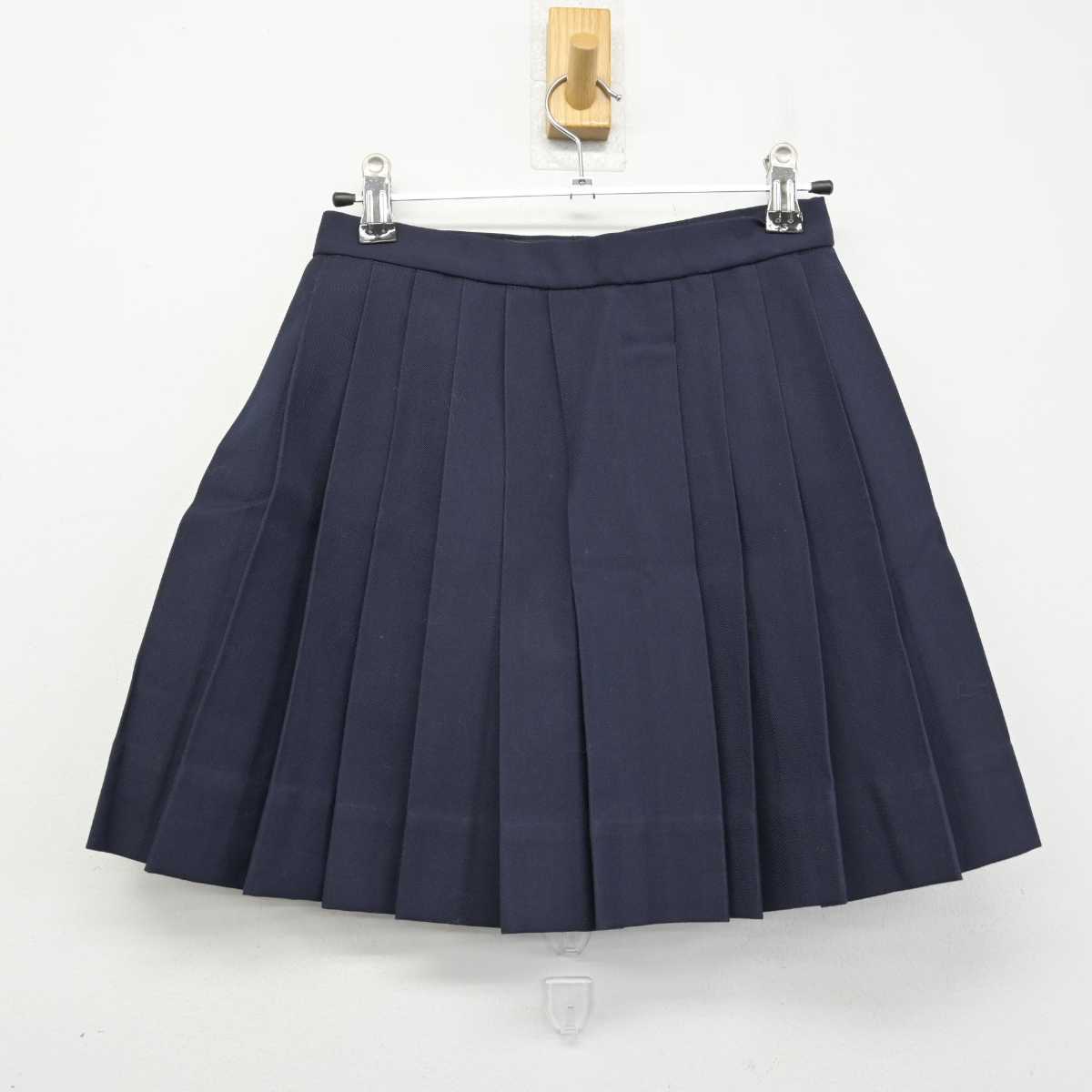 【中古】千葉県 誉田中学校 女子制服 2点 (ブレザー・スカート) sf051025