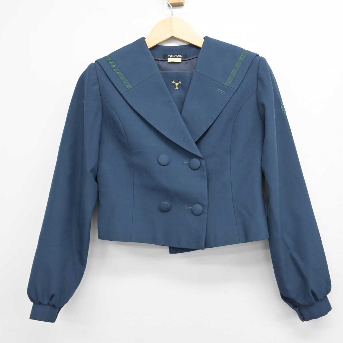 買い価格大分県 大分市立鶴崎中学校 女子制服 2点（セーラー服・スカート）sf002499 学生服