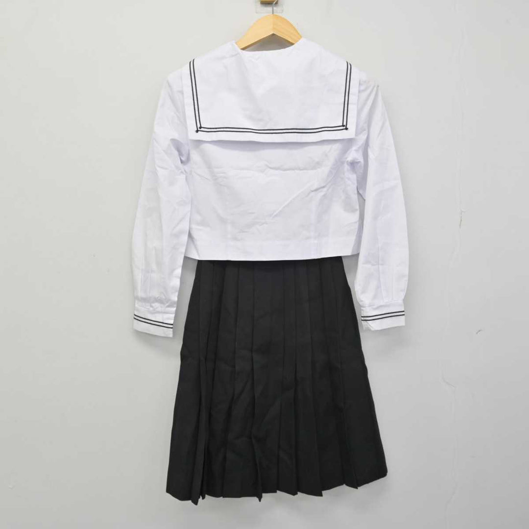 【中古】群馬県 桐生高等学校(旧制服) 女子制服 3点 (セーラー服・セーラー服・スカート) sf051038 | 中古制服通販パレイド