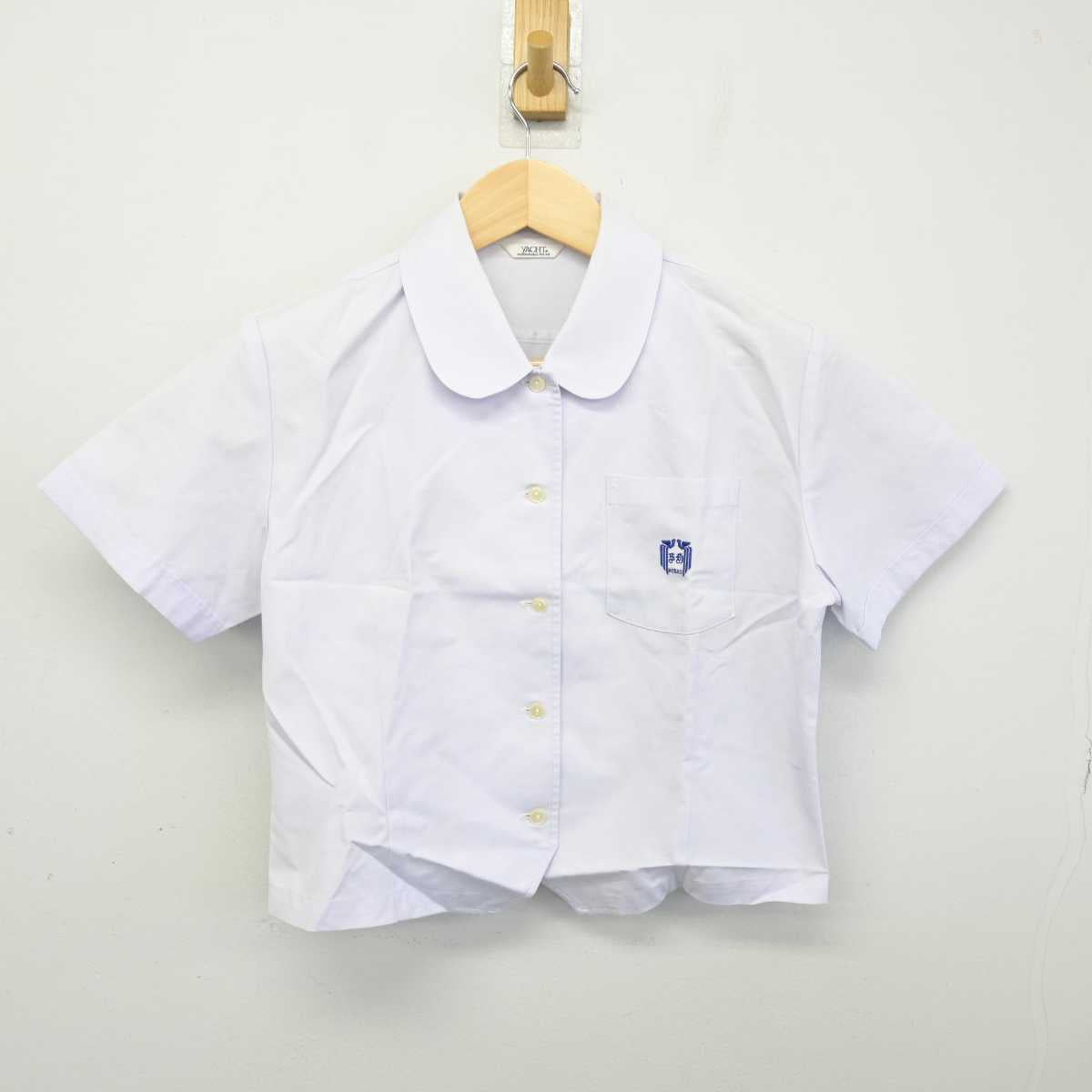 【中古】宮崎県 鵬翔中学校・高等学校 女子制服 2点 (シャツ・スカート) sf051045